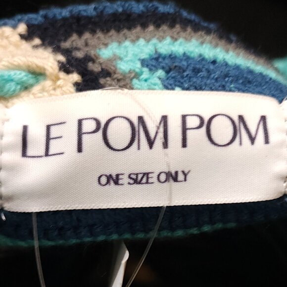 Le Pom Pom Handcrafted Woven Tote Bag - Picture 5 of 5